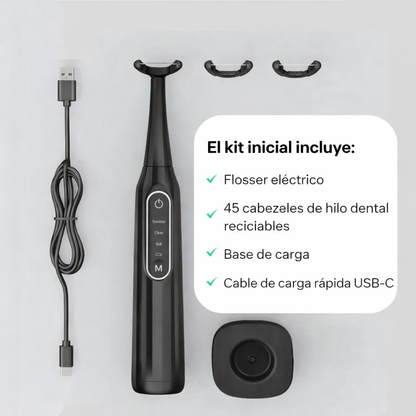 Purefloss™: Hilo Dental Eléctrico