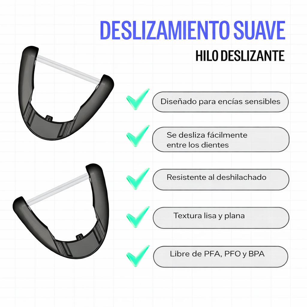 Purefloss™: Hilo Dental Eléctrico