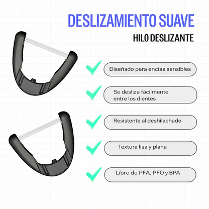Purefloss™: Hilo Dental Eléctrico