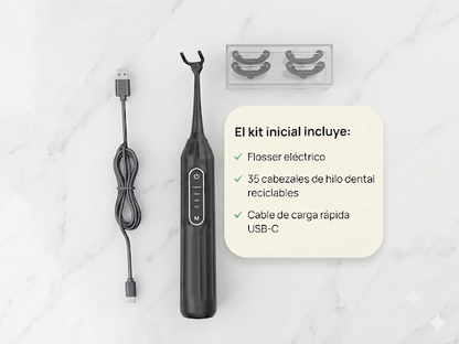 Purefloss™ | Hilo Dental Eléctrico Sónico