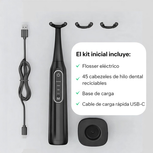 Purefloss™: Hilo Dental Eléctrico