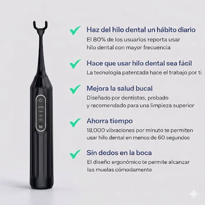 Purefloss™ | Hilo Dental Eléctrico Sónico